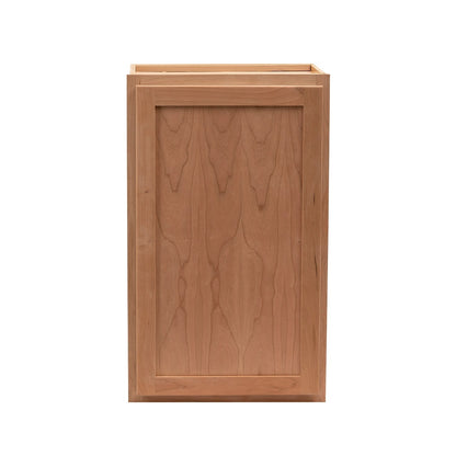 Backwoods Cabinetry RTA (Ready-to-Assemble) W1530 - Raw Cherry 15"Wx30"Hx12"D Wall Cabinet