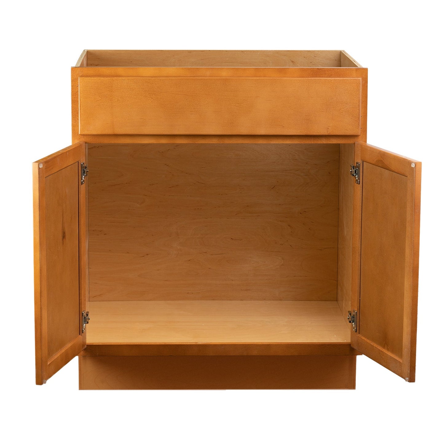 Backwoods Cabinetry RTA (Ready-to-Assemble) VSB24.34.18 - Provincial Stain Vanity Base Cabinet | 24"Wx34.5"Hx18"D