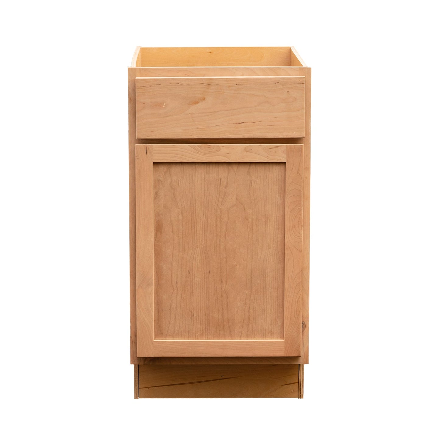 Backwoods Cabinetry RTA (Ready-to-Assemble) B24.L - Raw Cherry Base Cabinet | 24"Wx34.5"Hx24"D