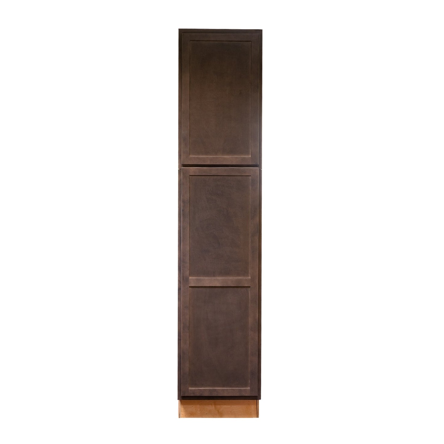 Backwoods Cabinetry RTA (Ready-to-Assemble) T2484.24.L - Espresso Stain Pantry Cabinet 24"Wx84"Hx24"D