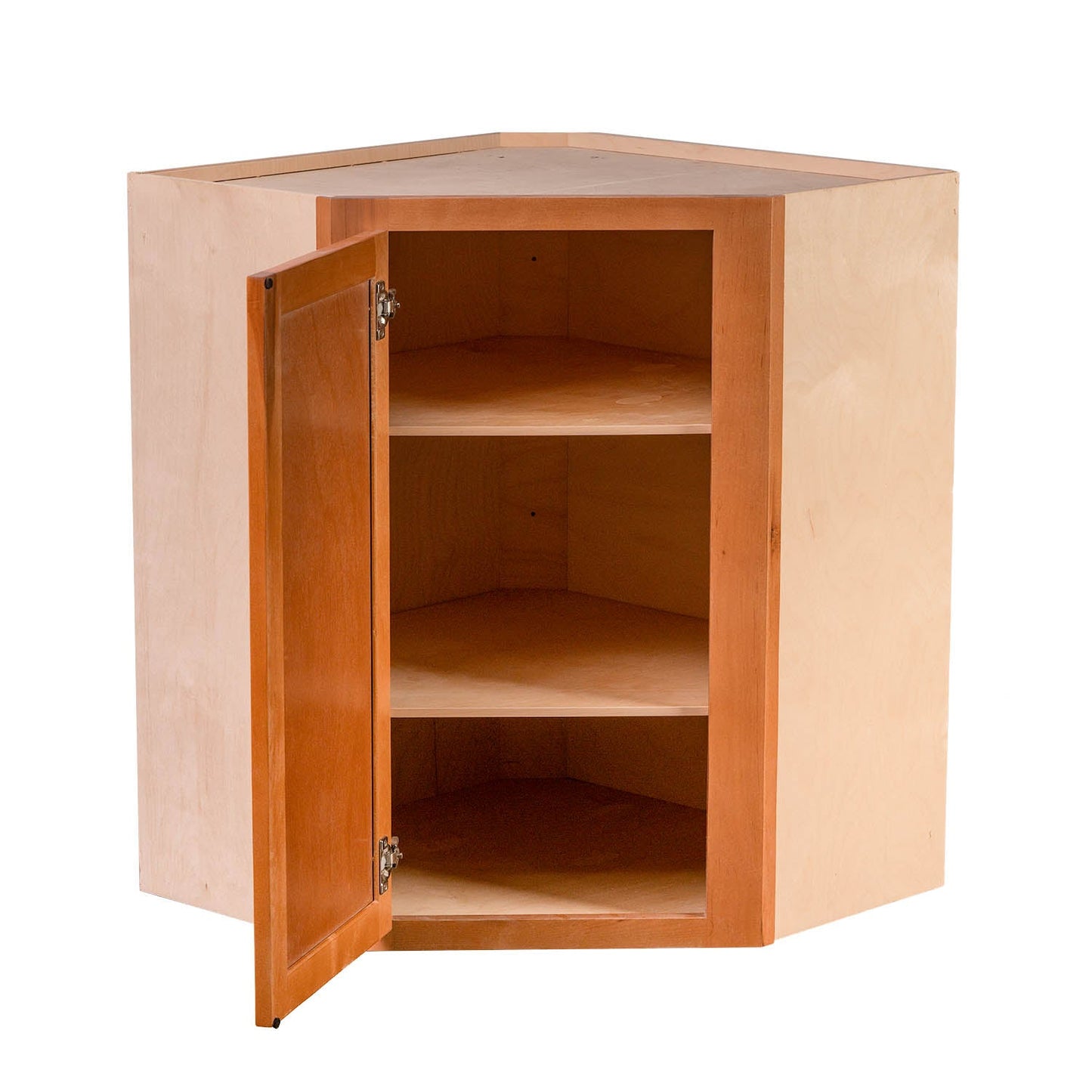 Backwoods Cabinetry RTA (Ready-to-Assemble) WDC2436 - Provincial Stain 24"WX36"HX12"D Wall Corner Cabinet