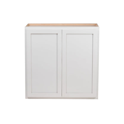 Backwoods Cabinetry RTA (Ready-to-Assemble) W3030.BUTT - Pure White 30"Wx30"Hx12"D Wall Cabinet